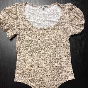 Leopard body suit